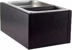 Belogia Wooden Knock Box Black