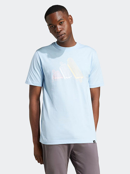 adidas Fit T-shirt Light Blue