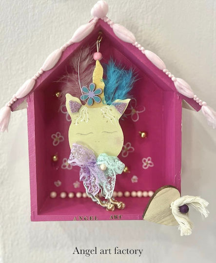 Dekorative Box Einhorn 1Stück 15924 Rosa