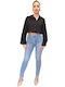 Women's Long Sleeve Shirt Black