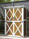 Wooden Garden Shed L1.165xW0.57xH1.67m