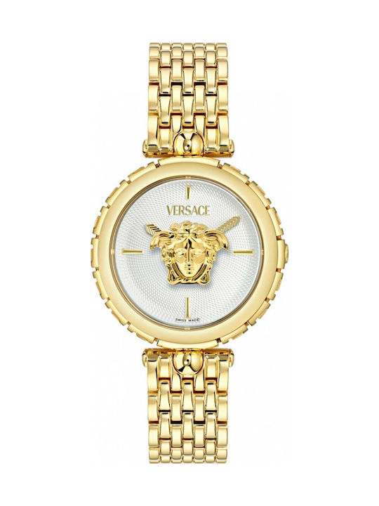 Versace Medusa Damen Uhr mit Gold Metallarmband