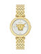 Versace Medusa Damen Uhr mit Gold Metallarmband