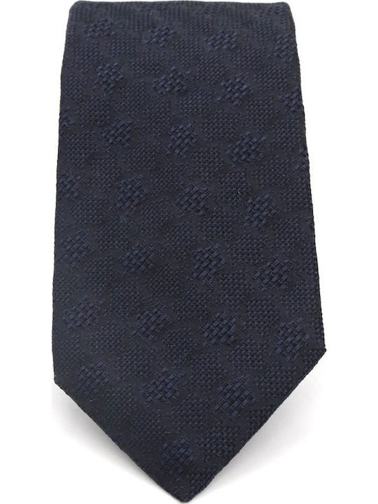 Boss Men's Tie Printed in Navy Blue Color