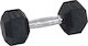 AMILA Hexagon Rubber Dumbbell 1 x 27.5kg