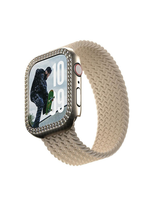 PanzerGlass Silikonhülle in Gold Farbe für Apple Watch Serie 10, 46 mm PanzerGlass Silikonhülle in Gold Farbe für Apple Watch Serie 10, 46 mm
