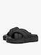 Women's Flat Sandals in Black Color