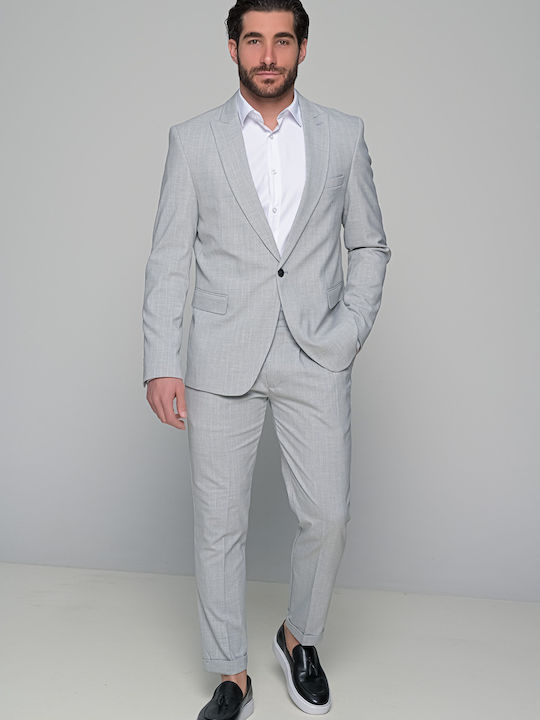 Ben Tailor Positano Зима Мъжки Костюм Grey