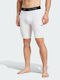 adidas Techfit Herren Sportleggings Kompression Kurz Weiß
