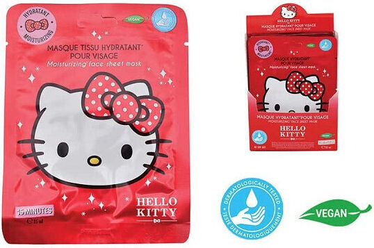 Hello Kitty Sheet Μάσκα Προσώπου για Ενυδάτωση 25ml