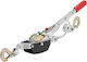 Vevor Power Puller Come Along Winch 2 Ton 4409 Lbs Heavy Duty Pull Hoist 2 Hooks