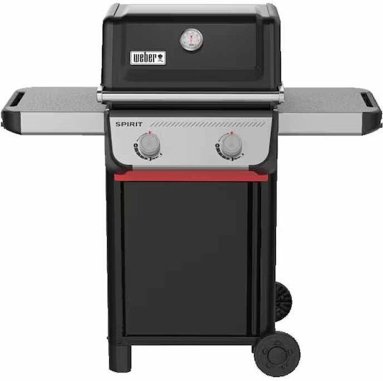Weber Spirit E-210 Ψησταριά Υγραερίου Μαντεμένιας Σχάρας με 2 Εστίες 7.75kW