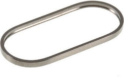 Ersatz-Rückkamera-Ring für iPhone Xs Xs Max Silber