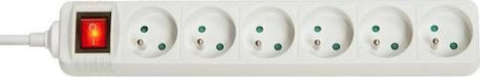 Lindy Power Strip 6 Positions without Cable
