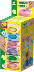 Ses Creative Fingerpaint Pastel 6x45ml S00397