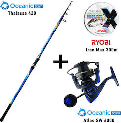 Yamaga Blanks Blue Current III 711 Lanseta de pescuit pentru