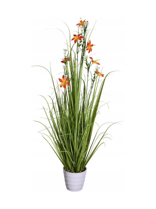 Colecția Home Styling Ghiveci cu Flori Artificiale Flori Sălbatice 100 Cm