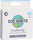 Eco Habits Βαμβακερές Μπατονέτες Μπαμπού Συσκευασία 100 Τμχ Μπλέ