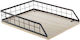 Metal Desktop Drawer 24x7x33cm Black