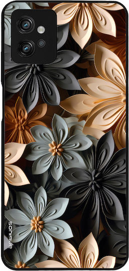 Θήκη Sonique 3d Flower Series Motorola Moto G32 Γκρι