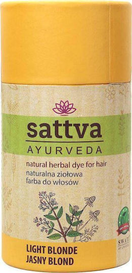 Sattva Henna Χωρίς Αμμωνία Light Blonde 150gr