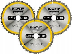 DEWALT Δίσκος Κοπής Ξύλου 216mm