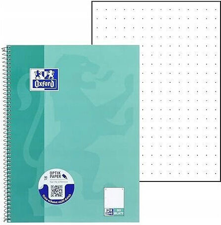Oxford Notebook 80 Sheets A4 Blue