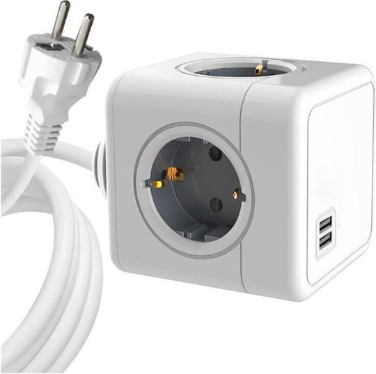 ProXtend Steckdosenleiste 4 Positionen mit Kabel 1.4m