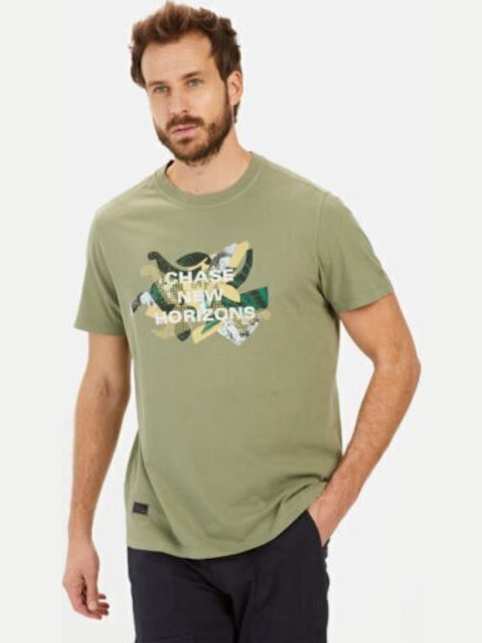 T-shirt Χακί