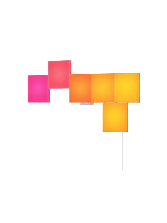 Nanoleaf Blocks Big Squares Starter Kit 6 Smart...