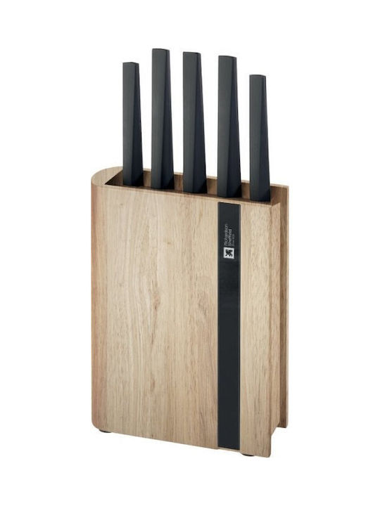 Richardson Sheffield Edge Messer Set mit Sockel aus Rostfreiem Stahl 5 Stück