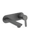 Deante Built-in Mixer & Spout Set for for Bathroom Sink Gray