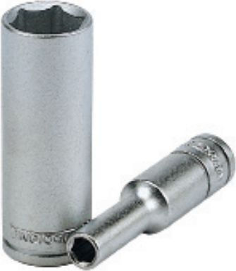 Teng Tools Pneumatic Hexagon Long Socket with Frame Host 1/4" Diameter 1/4" / 6
