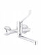 KFA Medico Kitchen Faucet Wall Silver