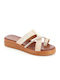 Γυναικεία Σανδάλια Flatforms Χρυσά
