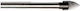 Modeco Drill Carbide with Cylindrical Shank for Glass και Tiles 12mm