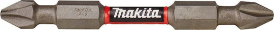 Makita Makita Double Screwdriver Bit Ph2-65mm 2pcs Impact Premier