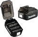 Makita Tool Set 21-Piece Bit Set with Battery Case