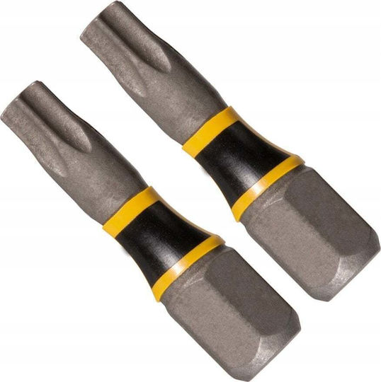 Makita Makita Μυτη Κατσαβιδιου T25-25mm 2τμχ Impact Premier