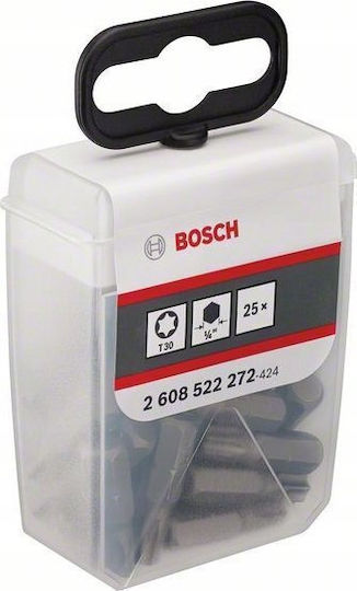 Σετ Κατσαβιδιών Bosch Extra Hard T30 Tictac Box Bosch 2608522272