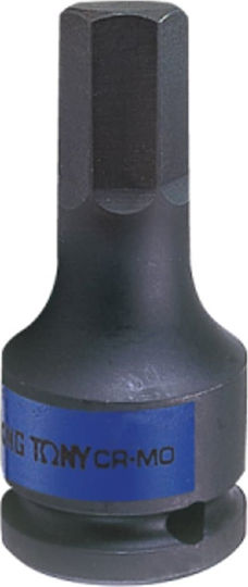 King Tony Căpăcel Pneumatic - Pneumatic Hexagonal cu Patrat de Prindere 3/4", HEX Diametru 3/4" / 17 / 87 1buc