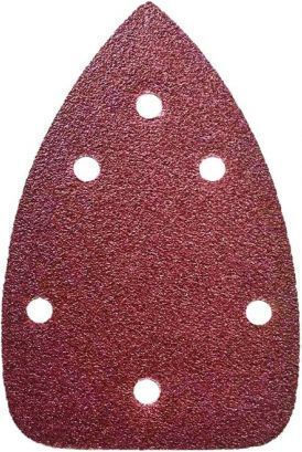 Dedra Φύλλο Λείανσης Δέλτα με 140 Τρύπες 140x140mm Σετ 5τμχ