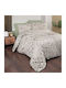 First Choice Set Huse Pentru Pilote 100% Bumbac Dublu Cu 4 Fețe De Pernă Și 1 Cearceaf 200x220cm Verde