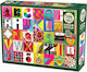 Buchstaben und Zahlen Puzzle 2D 1000Stk.