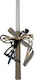 Easter Candle Round Scented and Handmade Decorative Metallic Hanging Airplane (Various Designs)