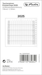 Herlitz Herlitz Pocket Diary Monthly Tab Perforation