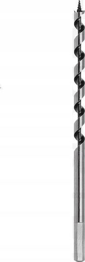 Högert Technik Diamond Drill with Hexagonal Shank for Wood 12x400mm