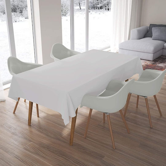 Pucioasa Покривка за маса Памучна Бял 160x220бр