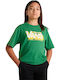 Kids' T-shirt Green Drop