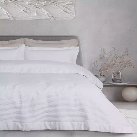 Das Home Happy Coverlet Single Microfiber White 160x240cm